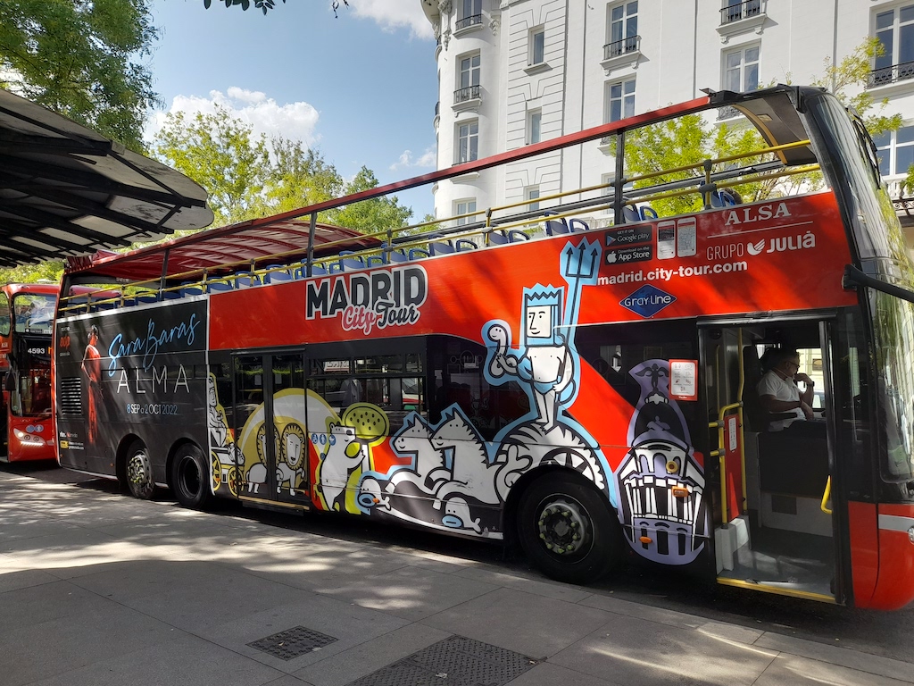 Bus turístico Hop On Hop Off Madrid City Tour